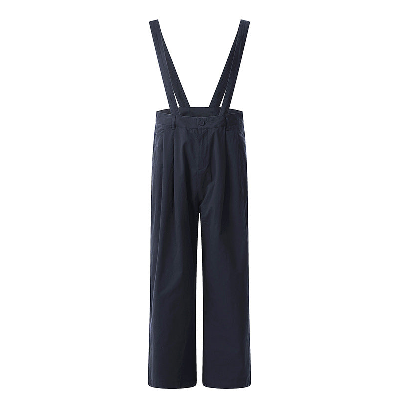 Canvas Workwear Overalls with Multi-Pocket Design