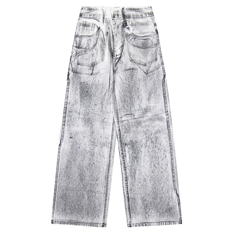 Wasteland Style White Distressed Jeans