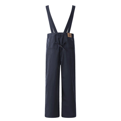 Canvas Workwear Overalls with Multi-Pocket Design