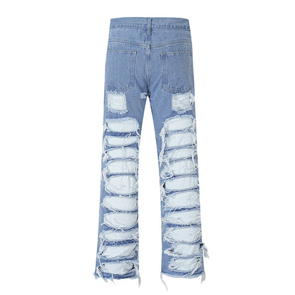 American Workwear Retro Straight-Leg Jeans