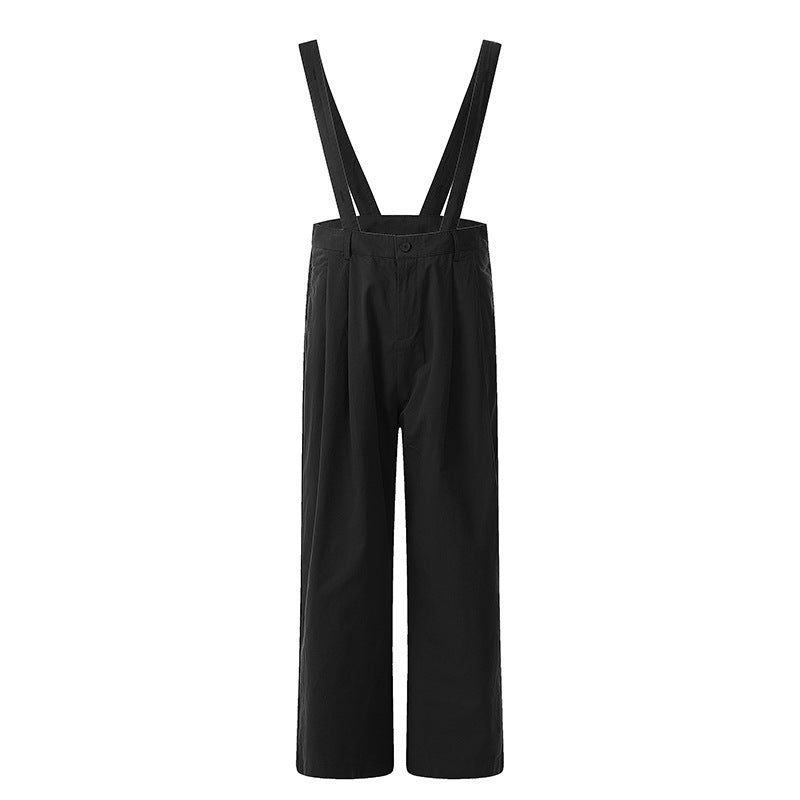 Canvas Workwear Overalls with Multi-Pocket Design